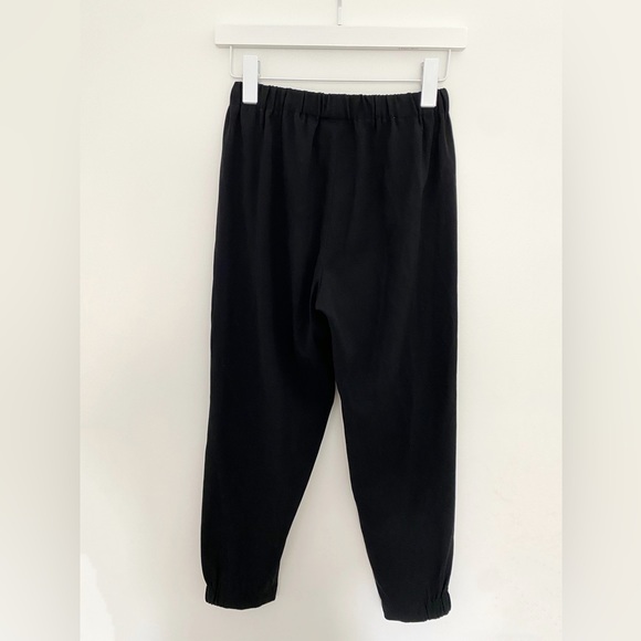 ARITZIA Babaton Dexter Pull On Tuxedo Pants in Black, size XS - Picture 3 of 6